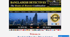 Desktop Screenshot of bangladeshdetectives.com